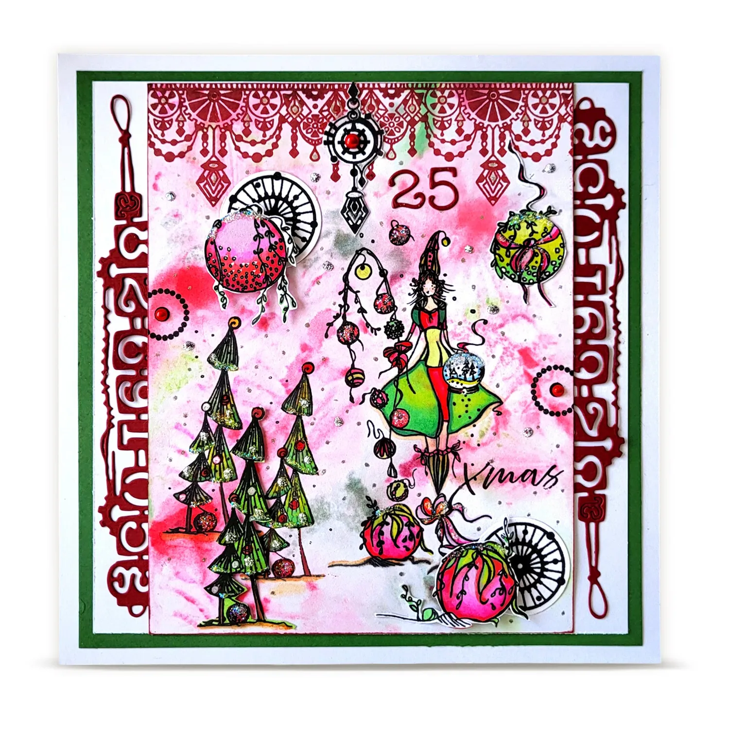 AALL and Create DI-12 Code Stanzschablone 3,2x17,1 cm