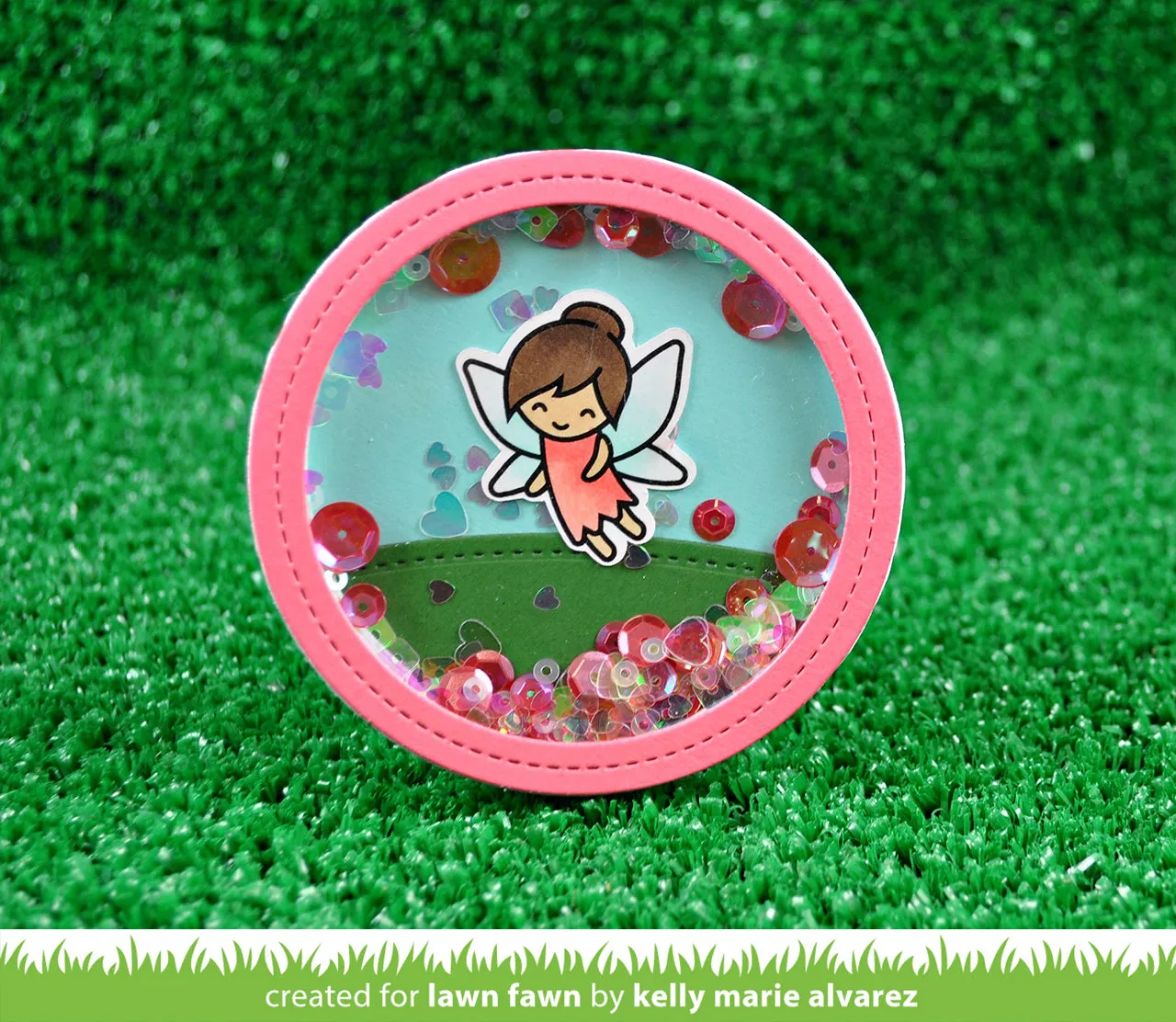 Lawn Fawn Lawn Cuts LF1141 Stitched Circle Frames Stanzen
