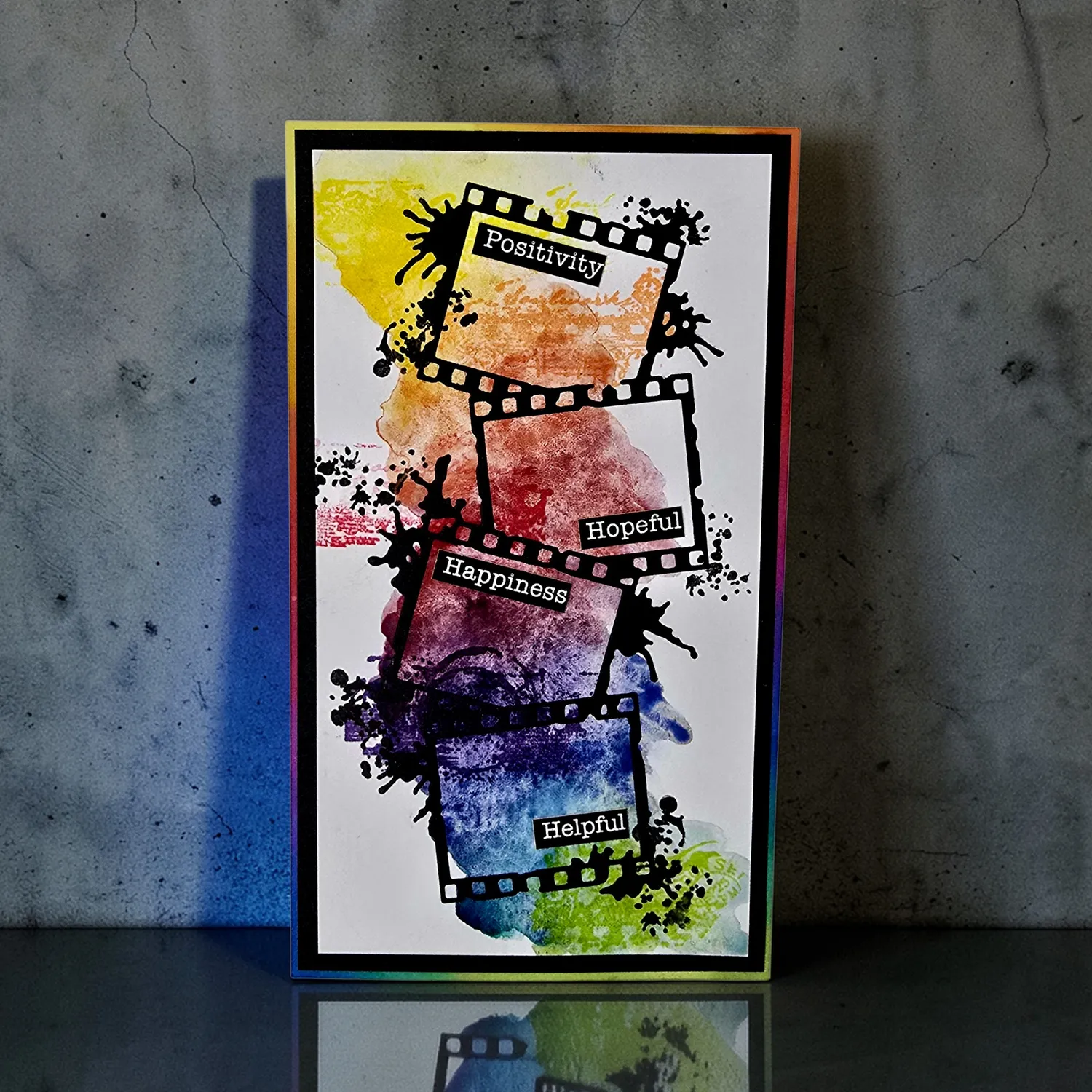 AALL and Create TP-1336 Torn Prints Stempel A6 Clear