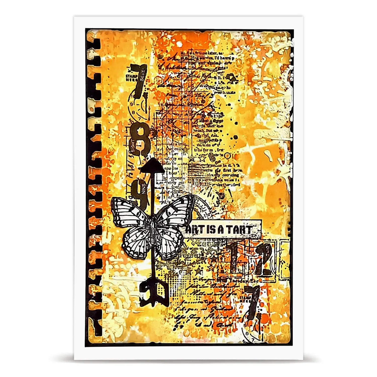AALL and Create TP-1341 Bee Geometry Stempelset A6 2 Motive