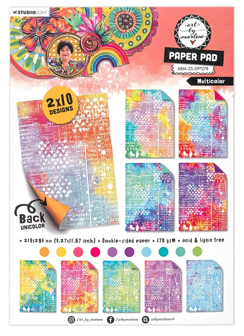 StudioLight Art by Marlene 2025 Designblock Multicolor A4