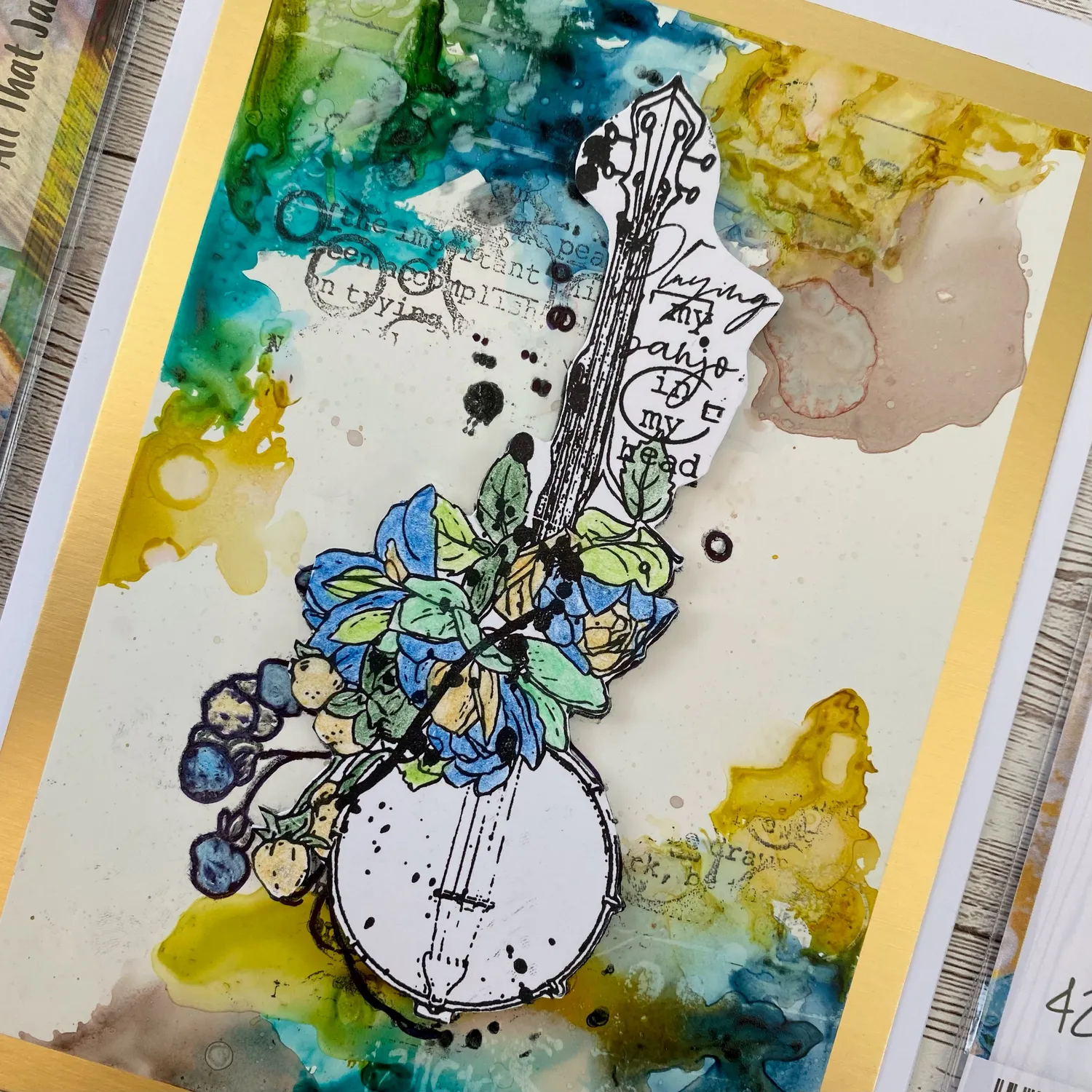 AALL and Create TP-683 All That Jazz Stempel A5 Photopolymer