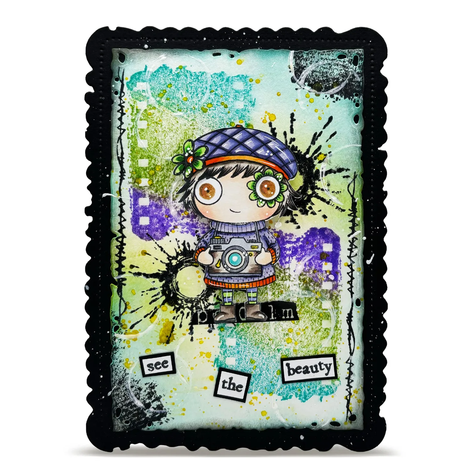 AALL and Create TP-1368 Nature's Art Stempelset A7 Natur