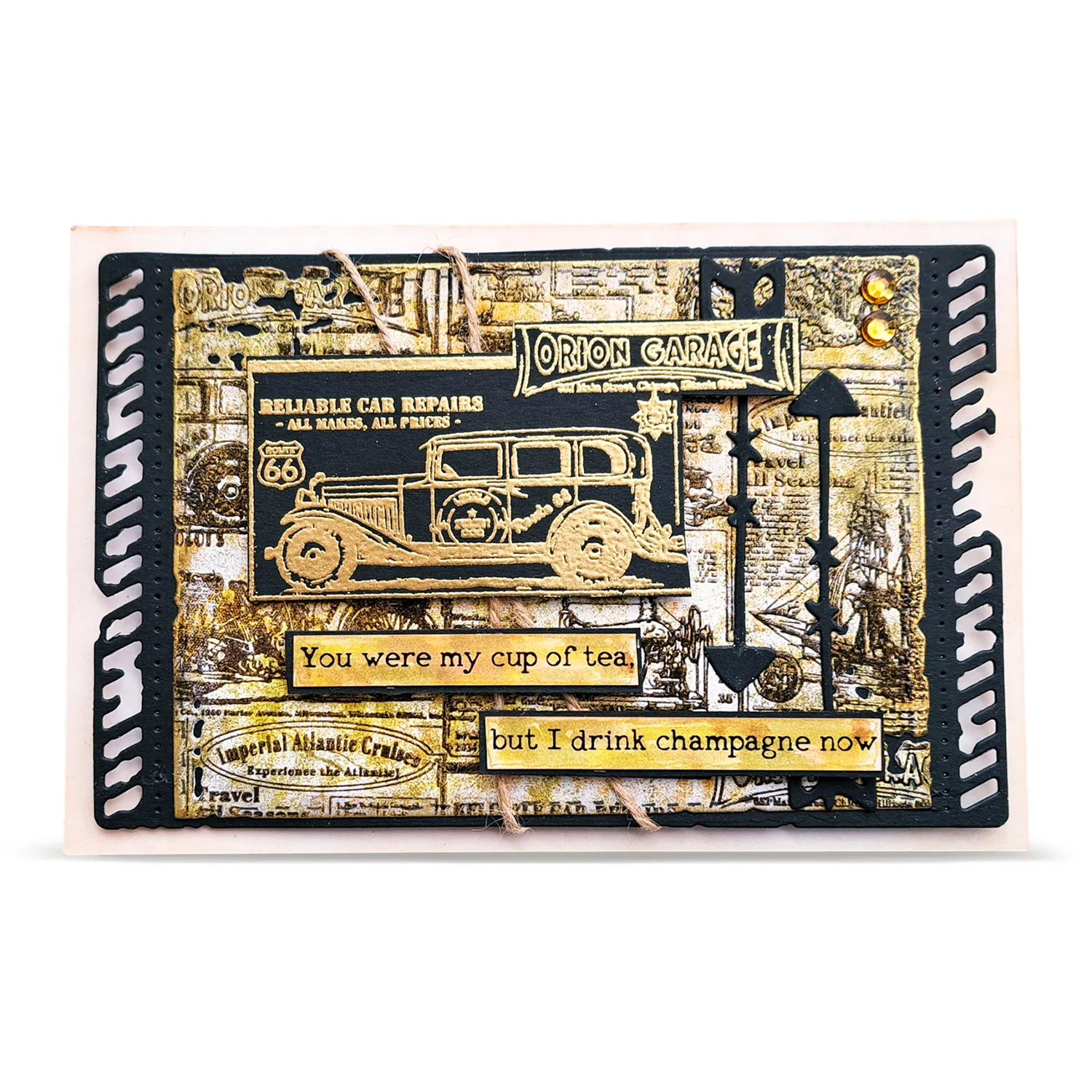 AALL and Create TP-1343 Global Gazette Stempelset A6 Clear