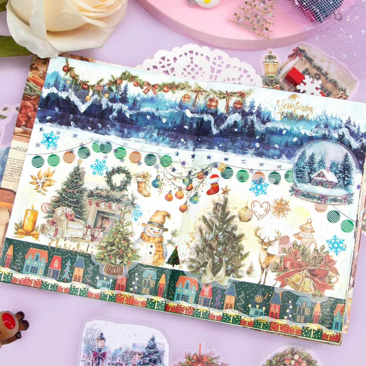 Ieebee Snowy Night Wandering Guide PET-Sticker Snowy Night matt