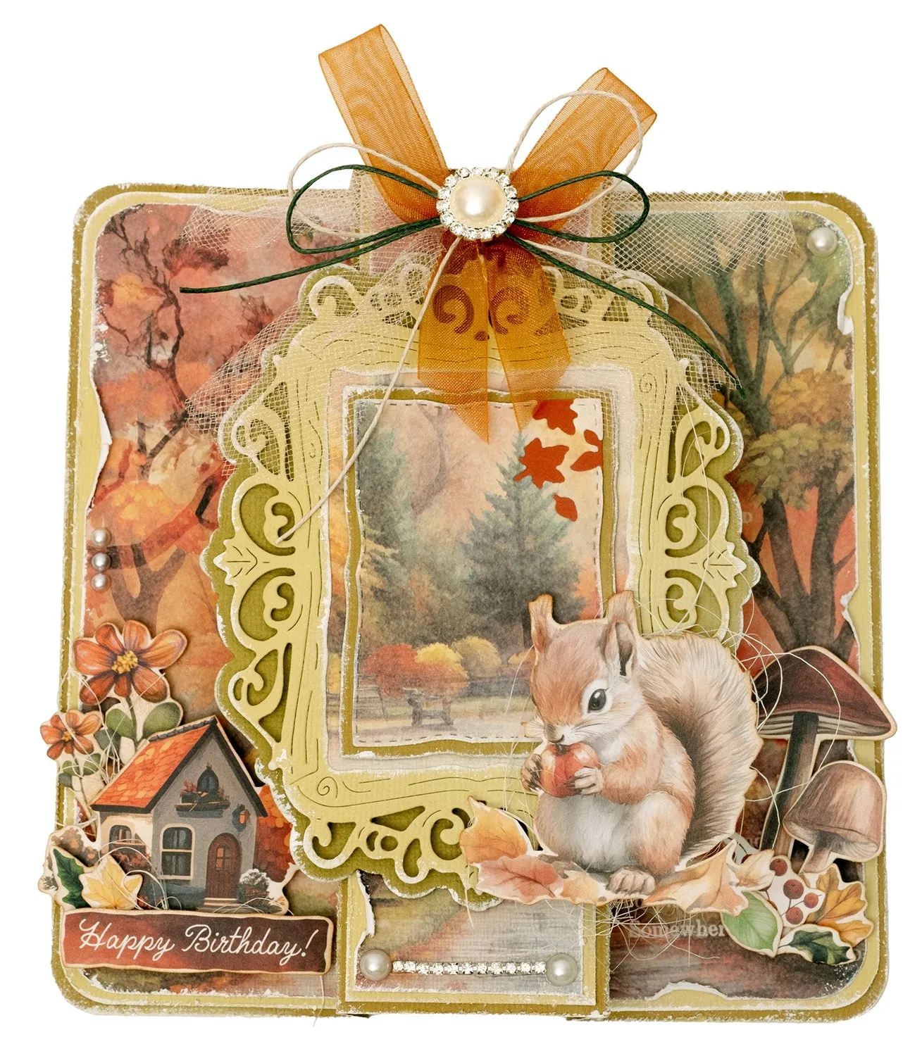 StudioLight Charming Autumn Stanzform Wooden Frame