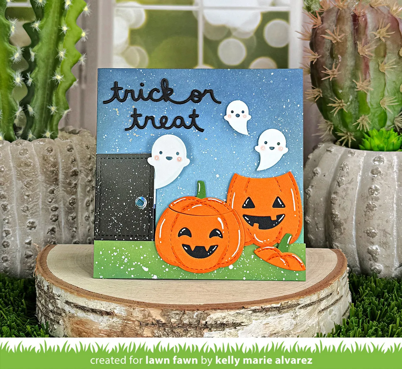 Lawn Fawn Knock Knock Rectangle Door Add-On Stanzschablone 7-teilig