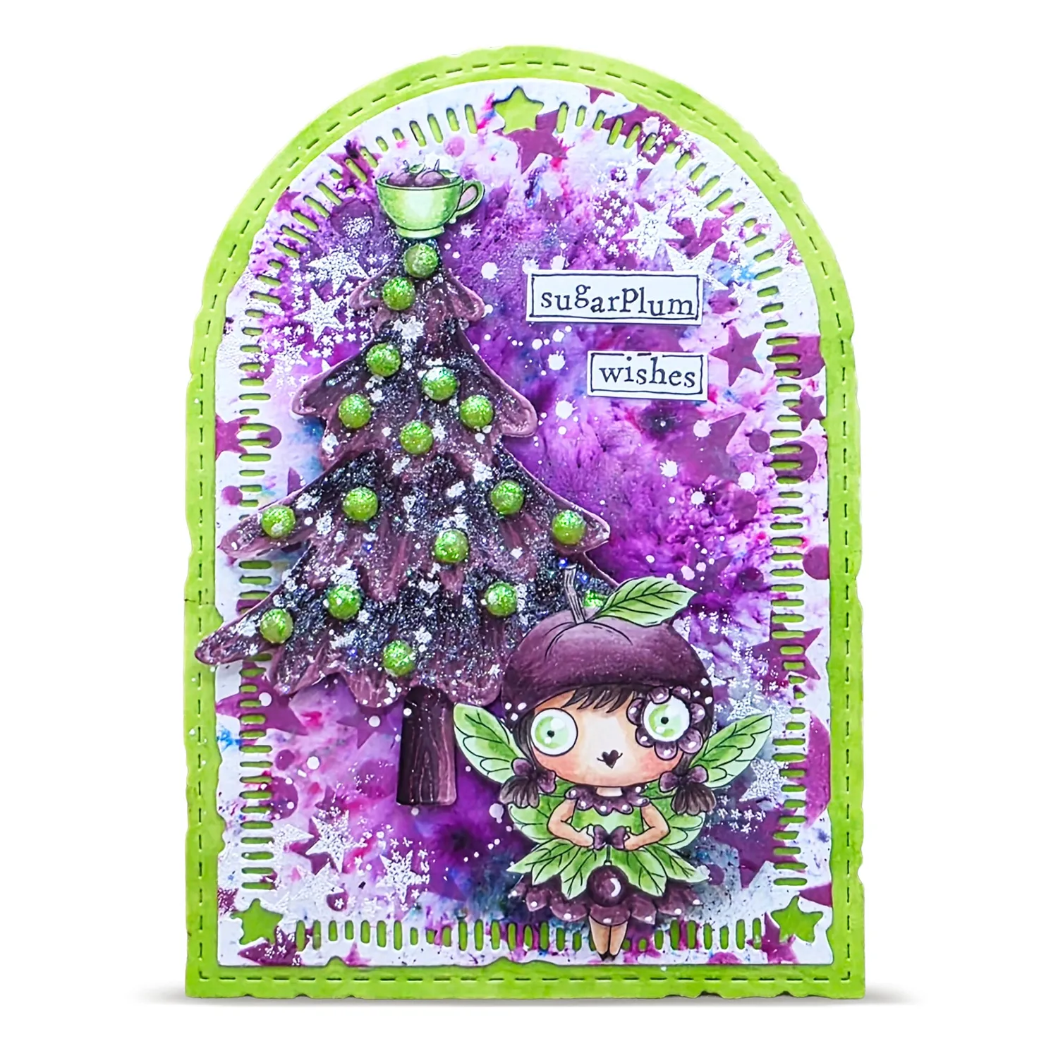AALL and Create TP-1394 Sugarplum Stempelset A7 Weihnachten