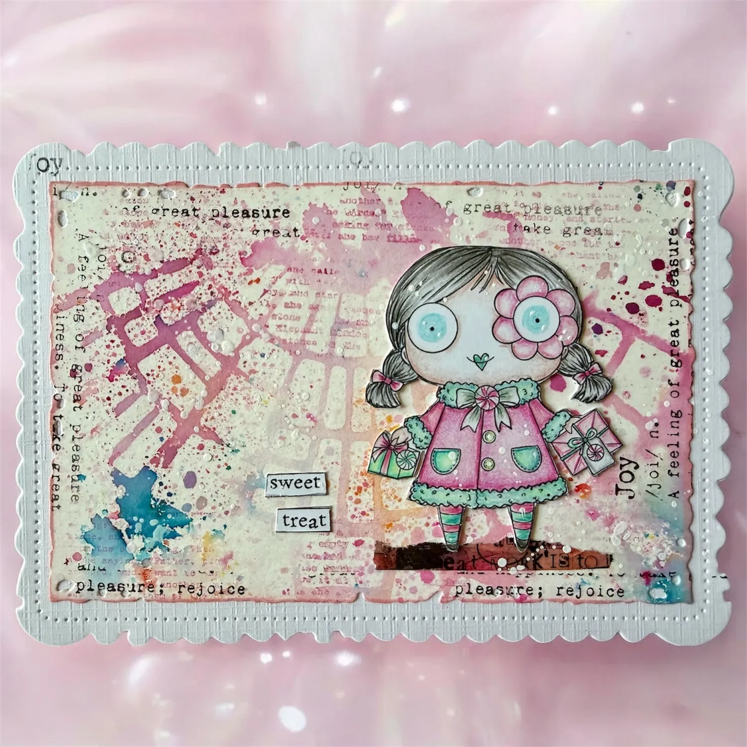 AALL and Create Janet Klein Season Of Sparkle Stempelset 12er A7 Weihnachten