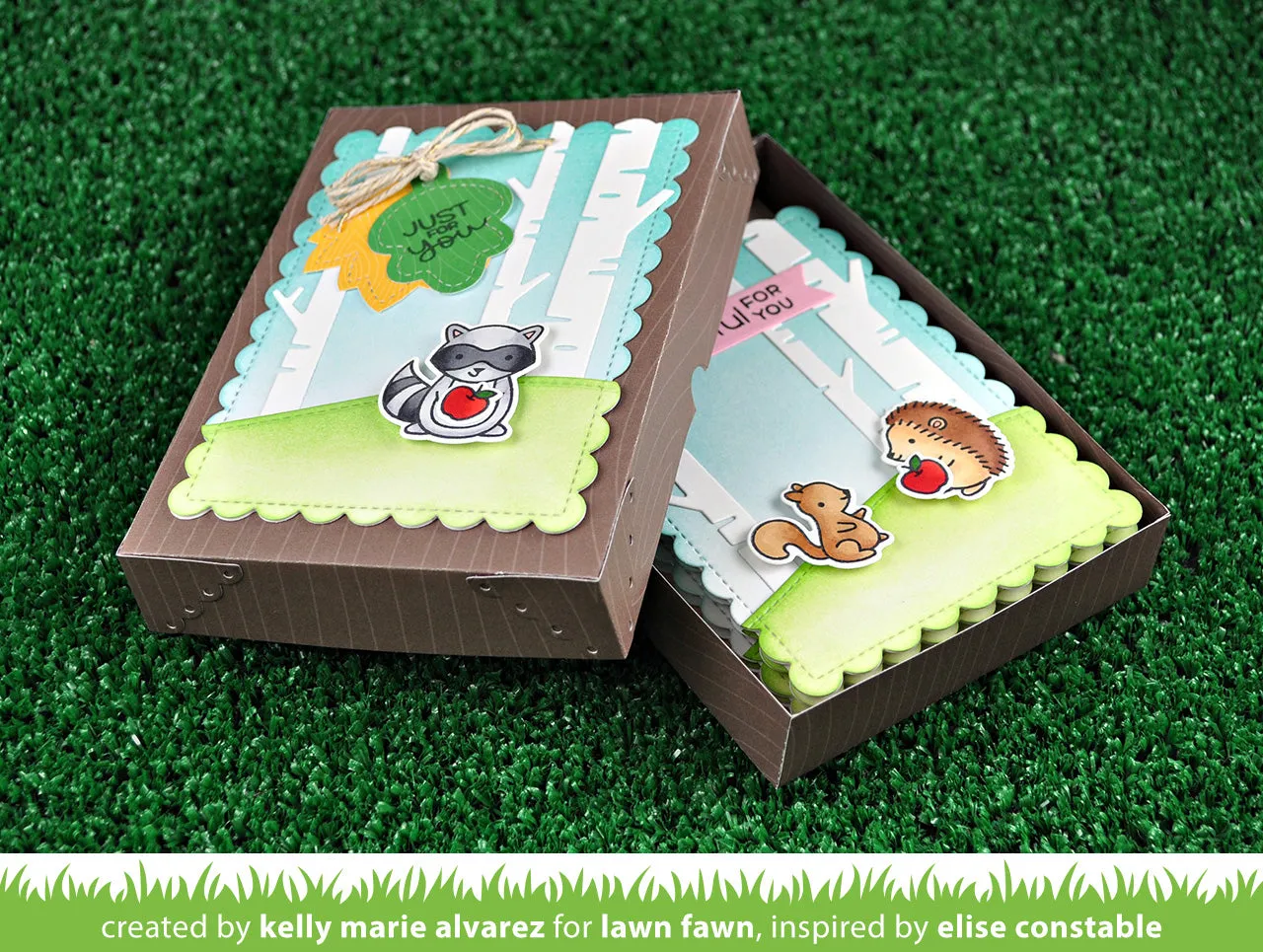 Lawn Fawn Lawn Cuts Gift Box LF1484 Stanzschablonen 11-teilig
