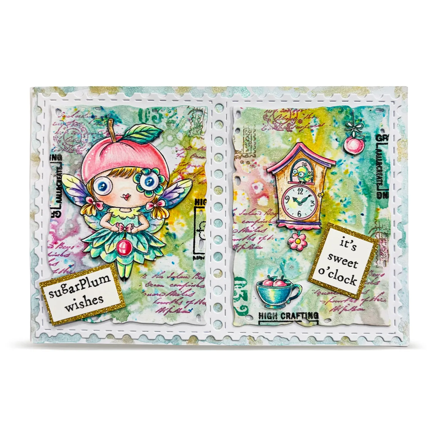 AALL and Create TP-1394 Sugarplum Stempelset A7 Weihnachten