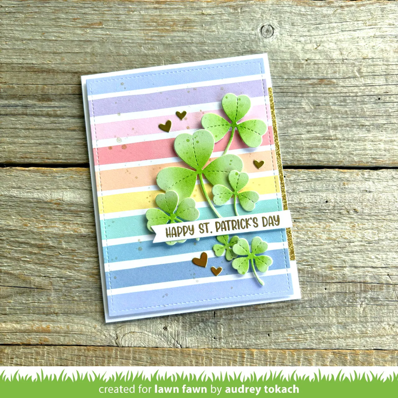 Lawn Fawn Henry's Build-A-Sentiment Spring Stempelset Sprüche