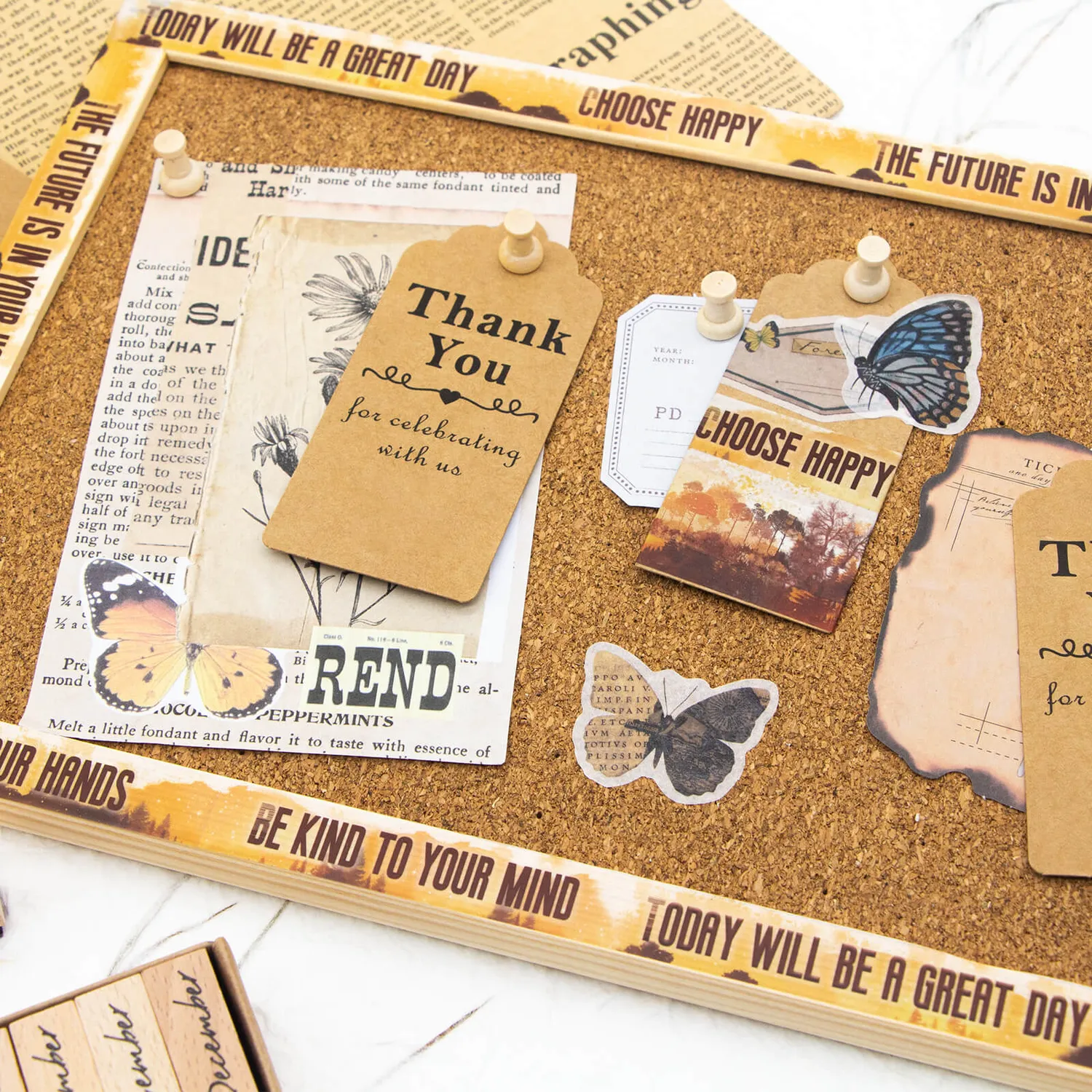 Ieebee Whimsy Marks Lesezeichen Kraftpapier 5 Stück
