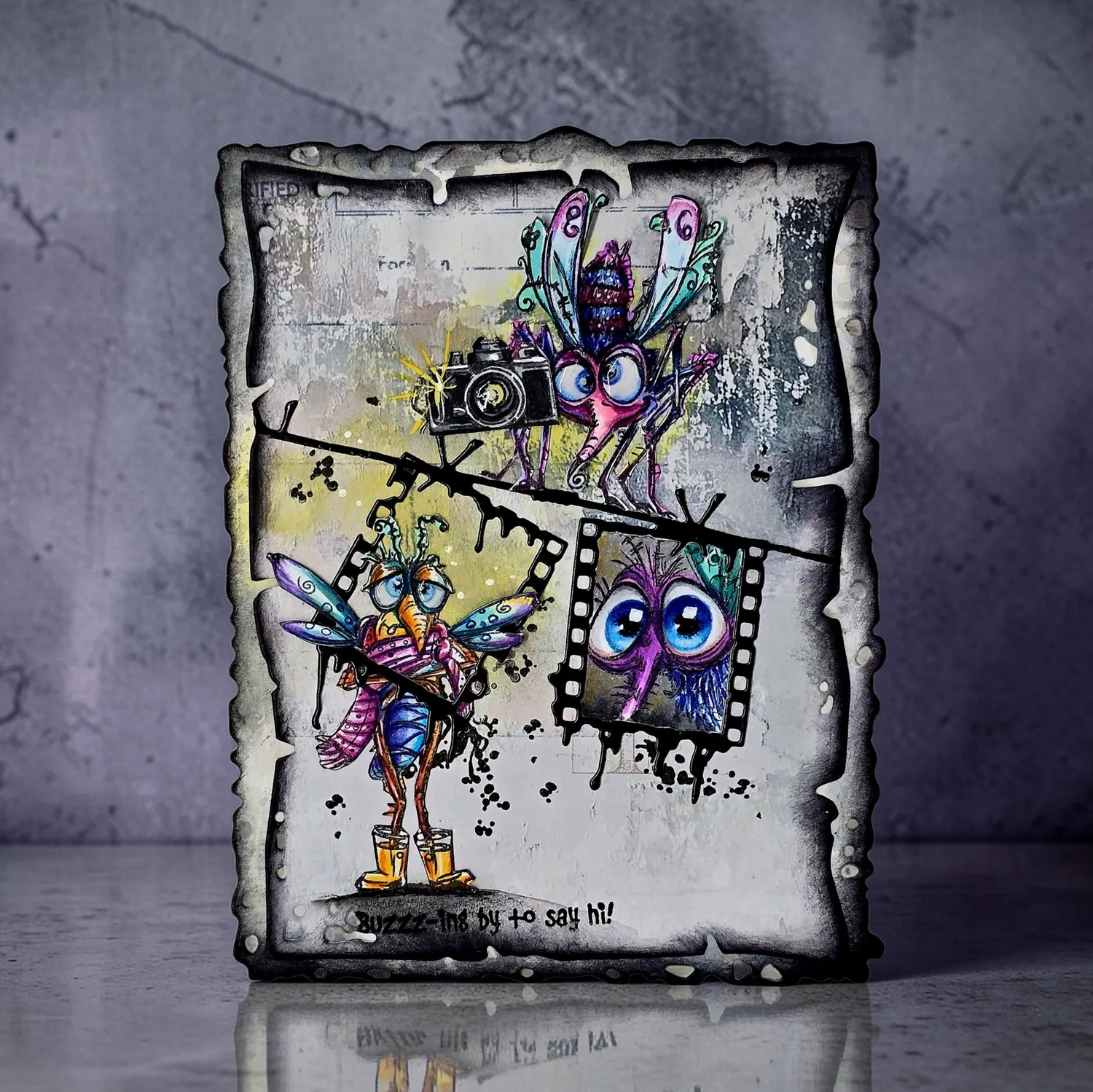 AALL and Create DI-119 Film Tangle Stanzschablonen-Set Filmstreifen