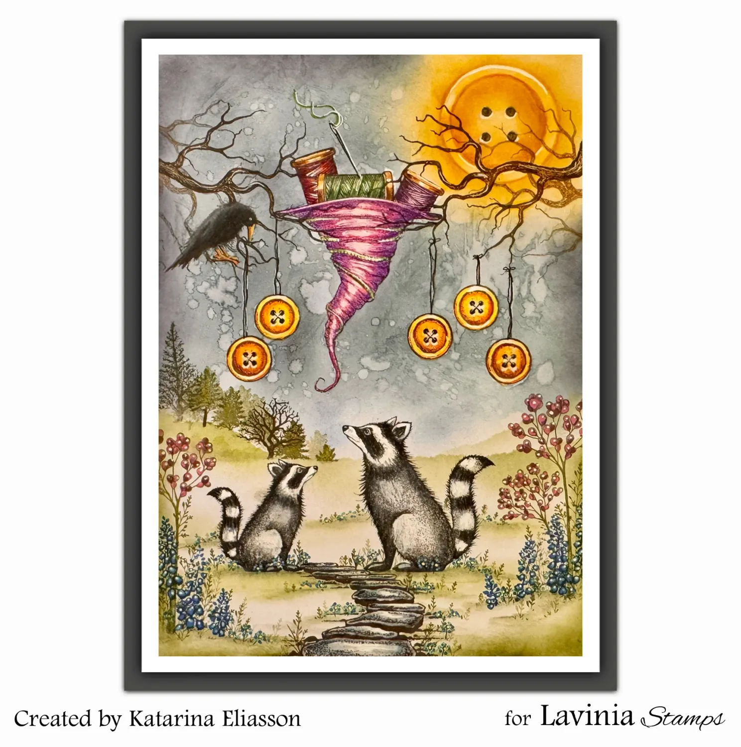 Lavinia Stamps Barkley Stempel Photopolymer
