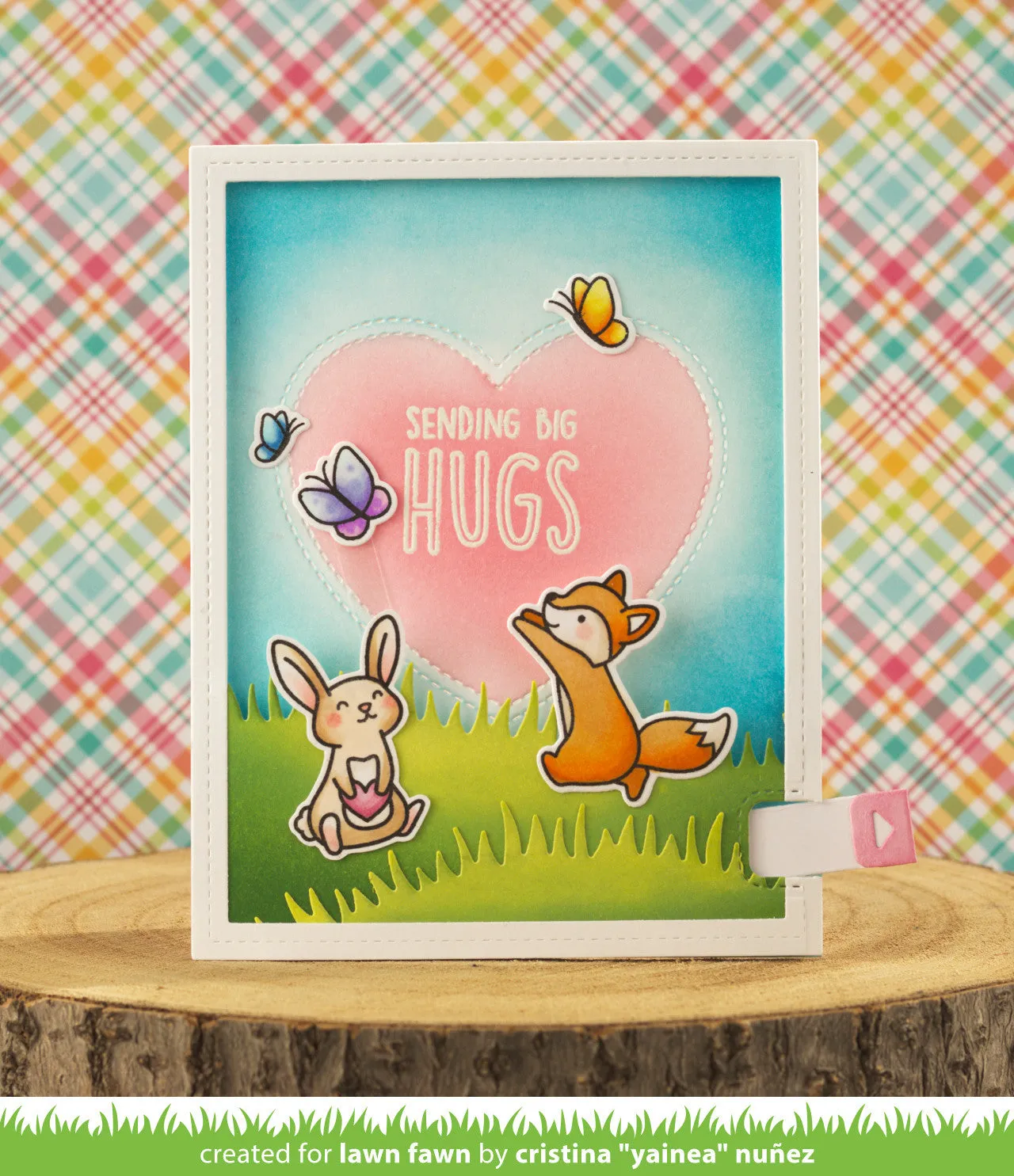 Lawn Fawn Better Days Stempelset Hase Genesung