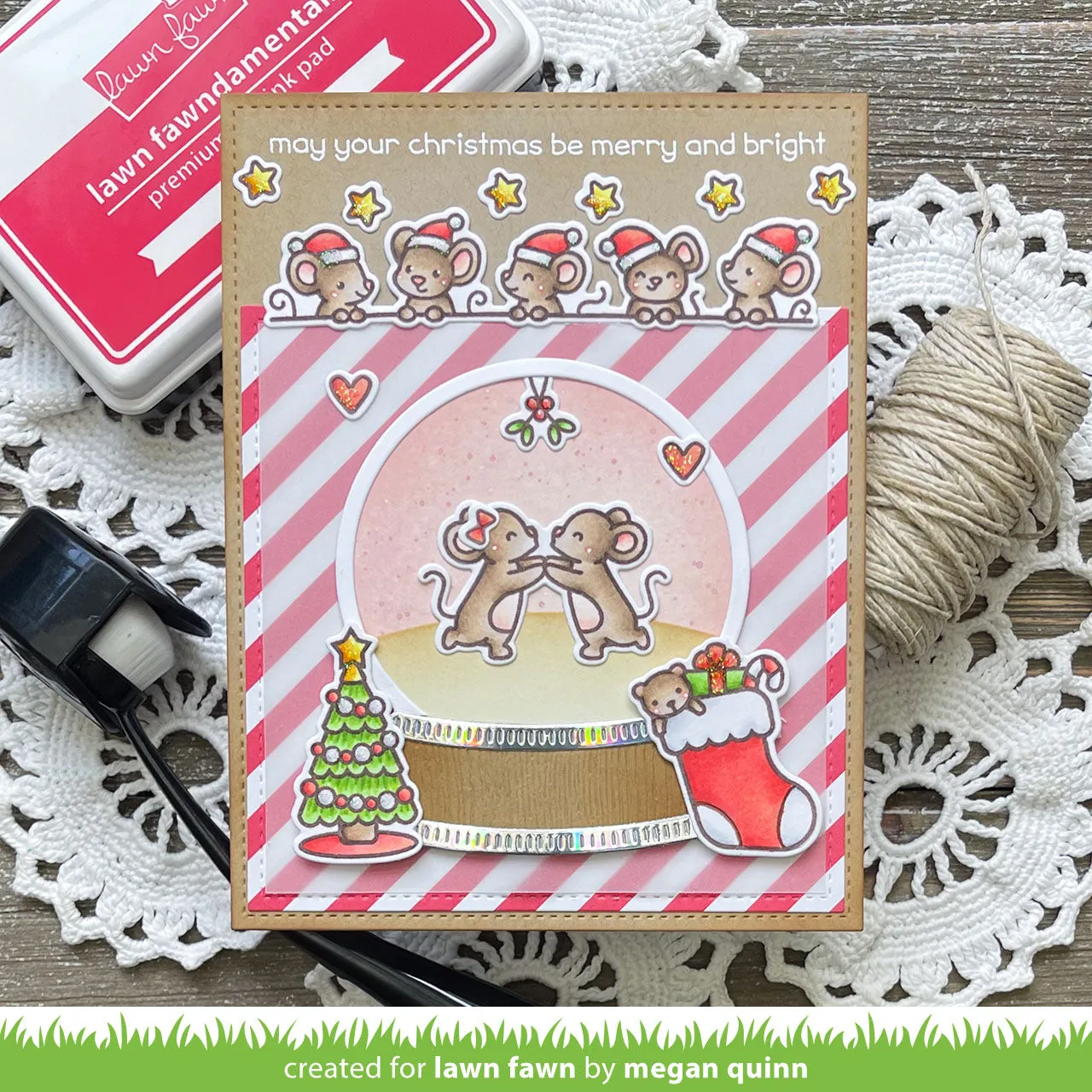 Lawn Fawn Christmas Before n Afters Clear Stamps Weihnachten