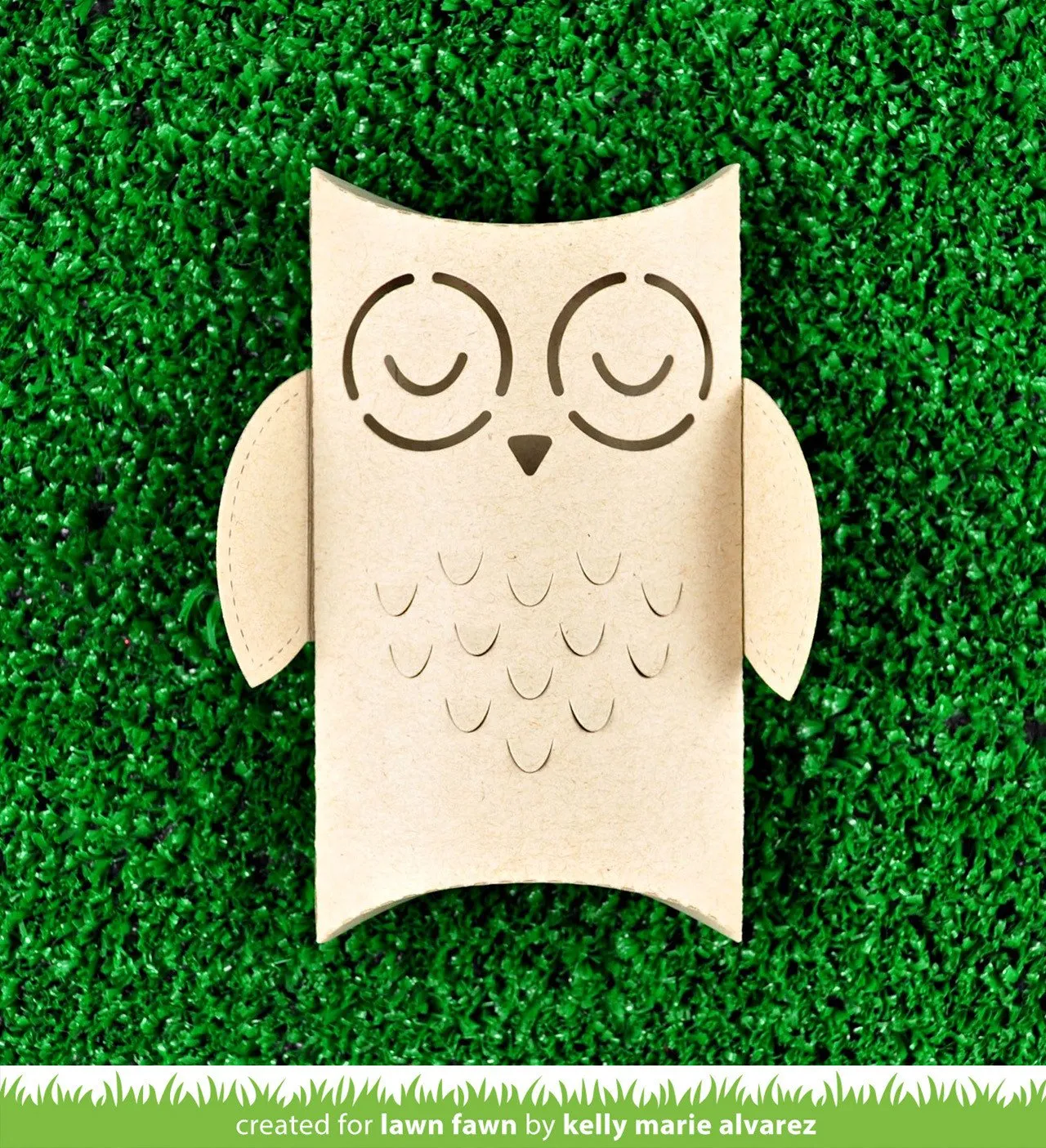 Lawn Fawn Pillow Box Lawn Cuts Stanzschablone Geschenkbox