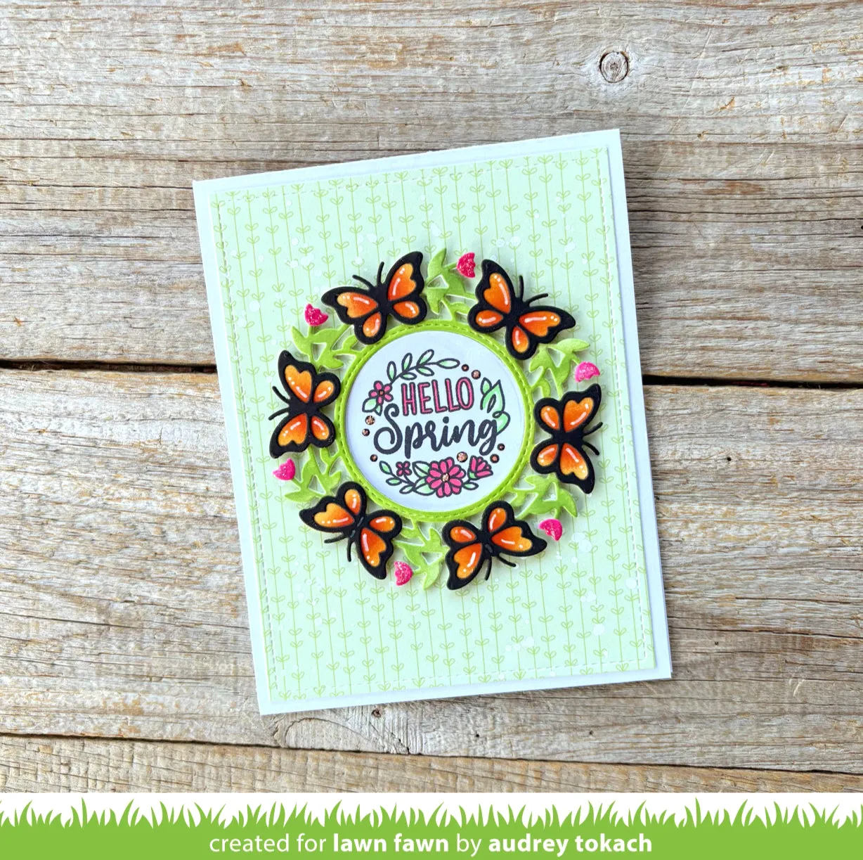 Lawn Fawn Zinnia Designpapier 12x12 Blumen