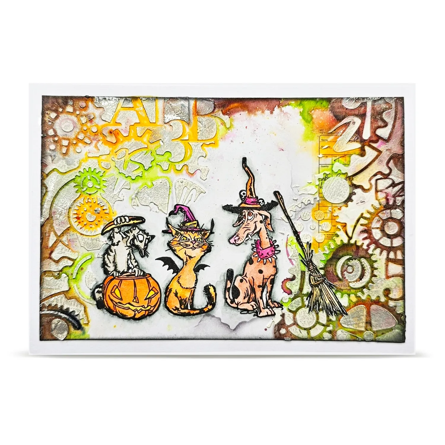 AALL and Create TP-1506 Boo Crew Stempelset A6 Halloween