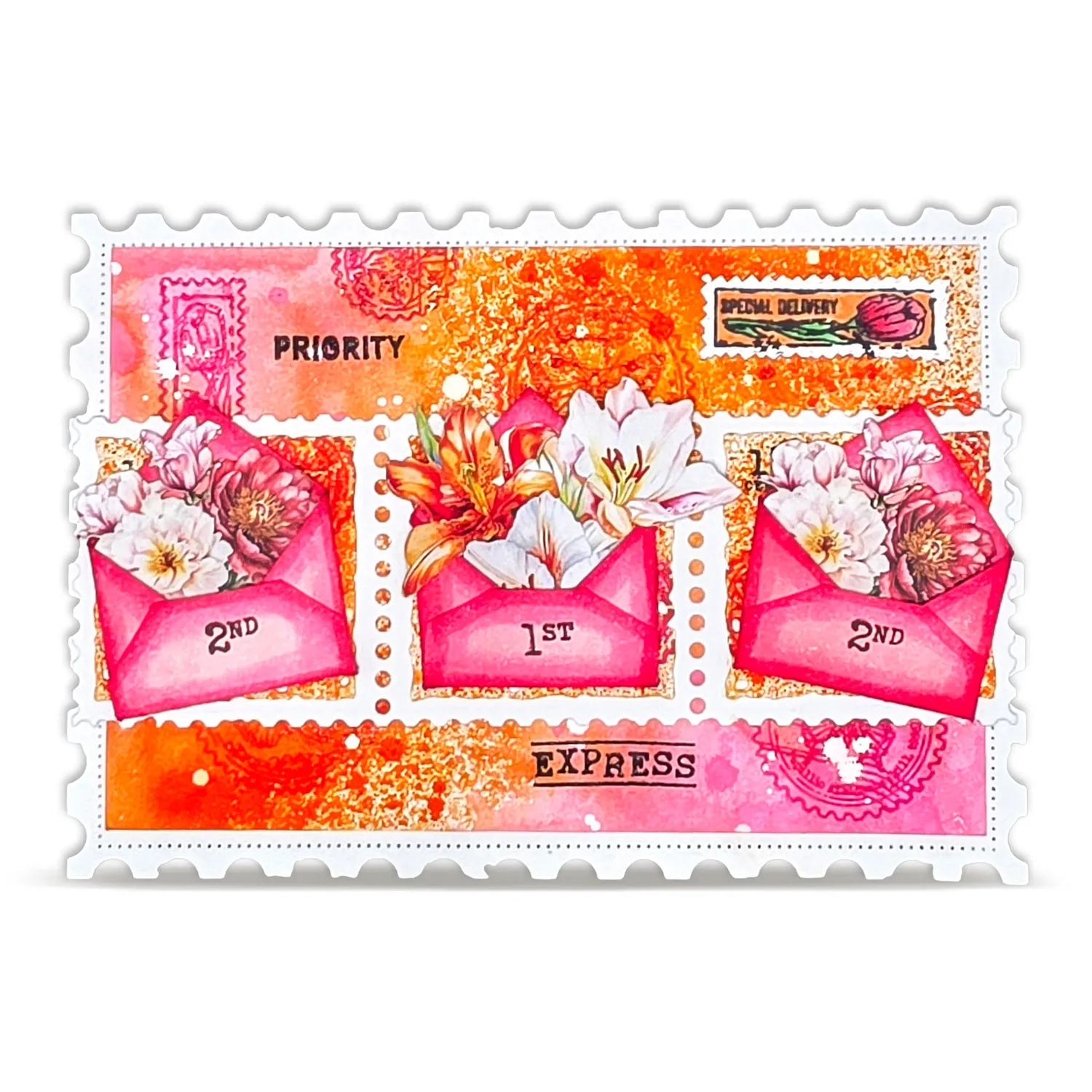 AALL and Create TP-1380 Postal Bits Stempelset A7