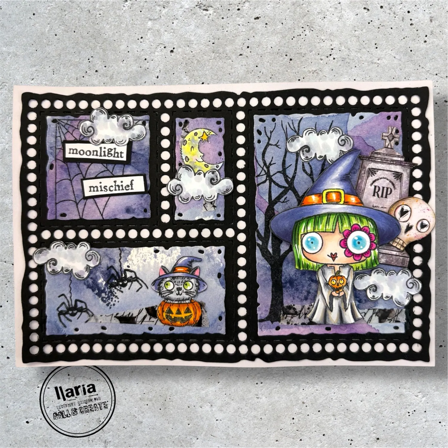 AALL and Create EP-94 Creepy Curiosities Ephemera 118 Teile
