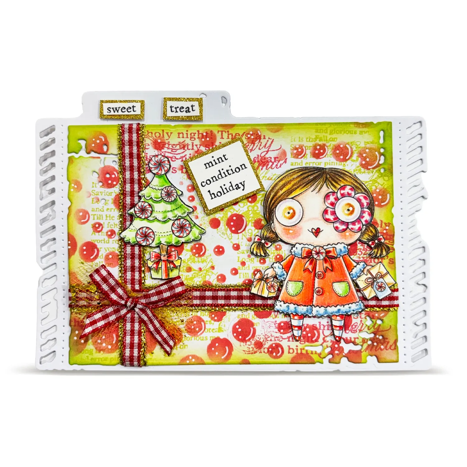 AALL and Create Janet Klein Season Of Sparkle Stempelset 12er A7 Weihnachten