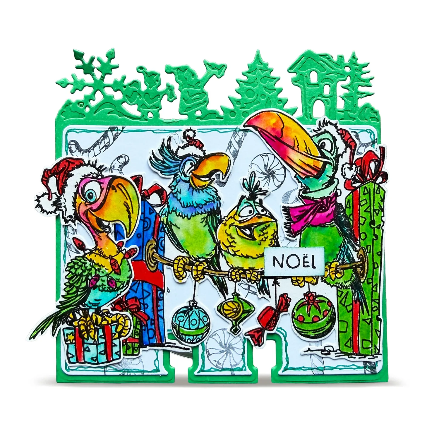 AALL and Create TP-1495 Tweet Treats Stempelset A6 Weihnachten