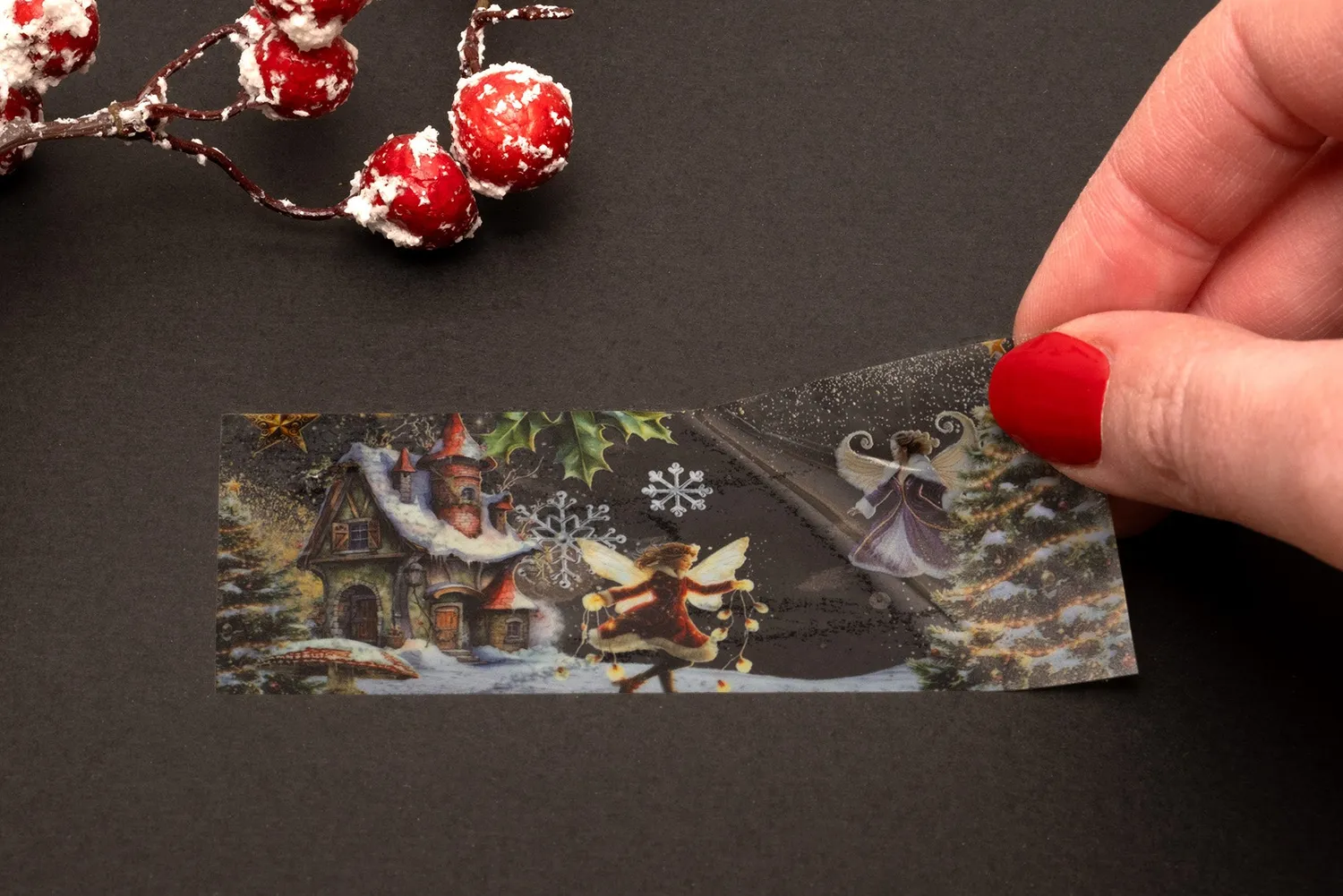 StudioLight Essentials Fairy Winter Sticker Rolle 5 Meter