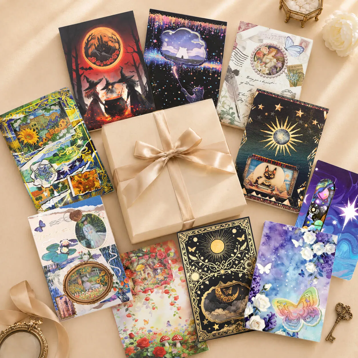 Ieebee Mystery Notebook Box 2 Journals Überraschung