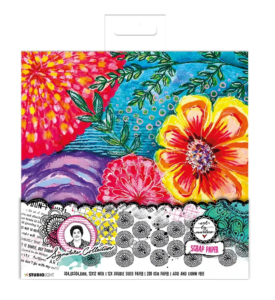 StudioLight Art by Marlene Signature Papier-Set 12 Blatt 30,5 cm