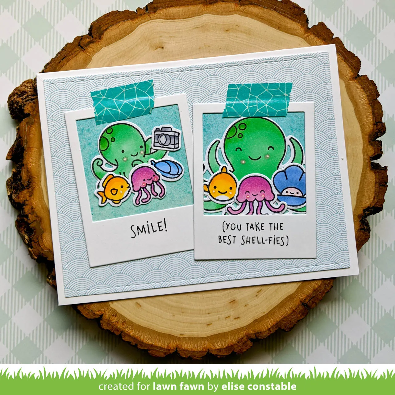 Lawn Fawn Selfie Frames Stanzschablonen Handy Rahmen