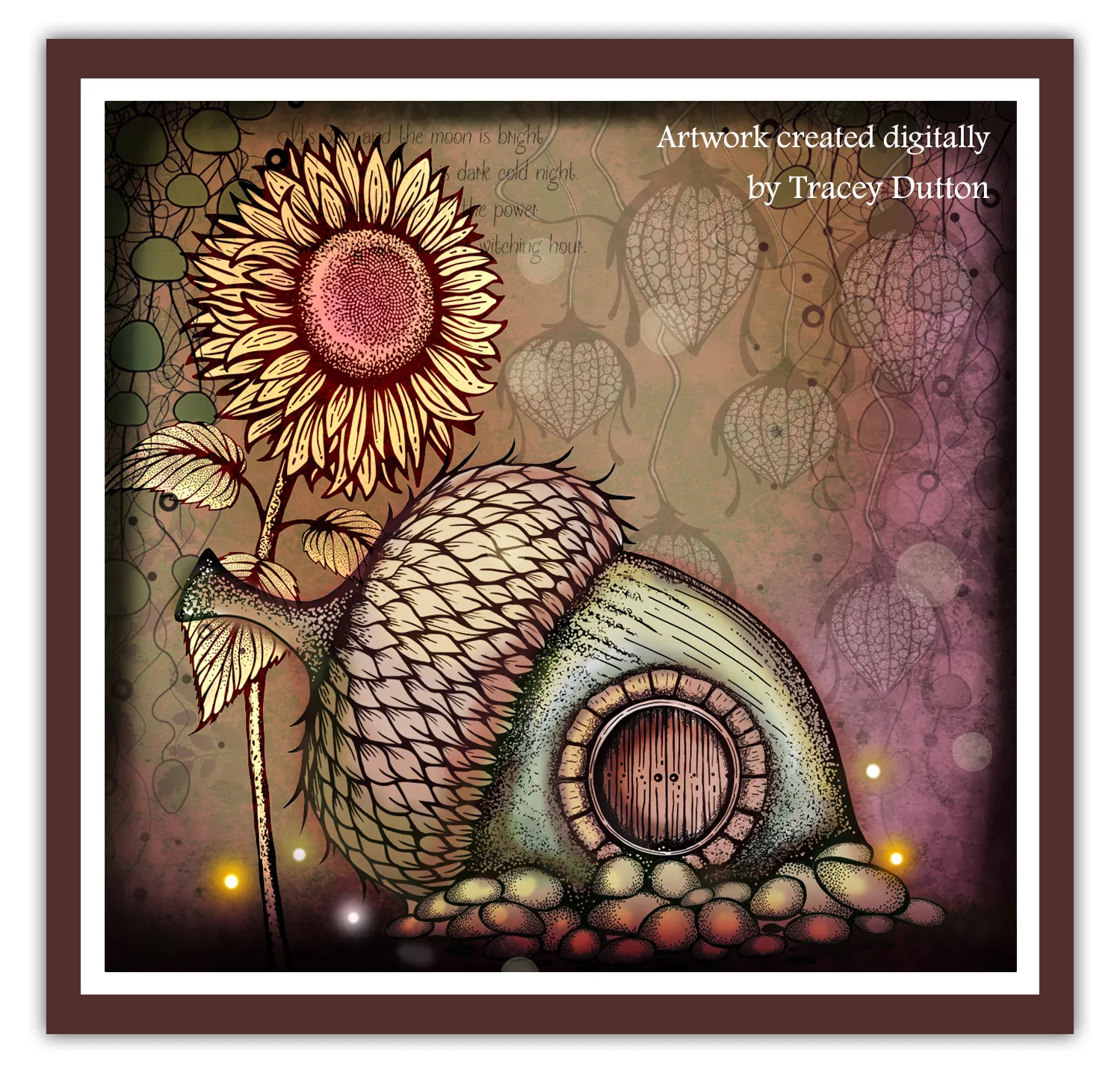 Lavinia-Stamps Acorn Abode Stempel Eichelhaus