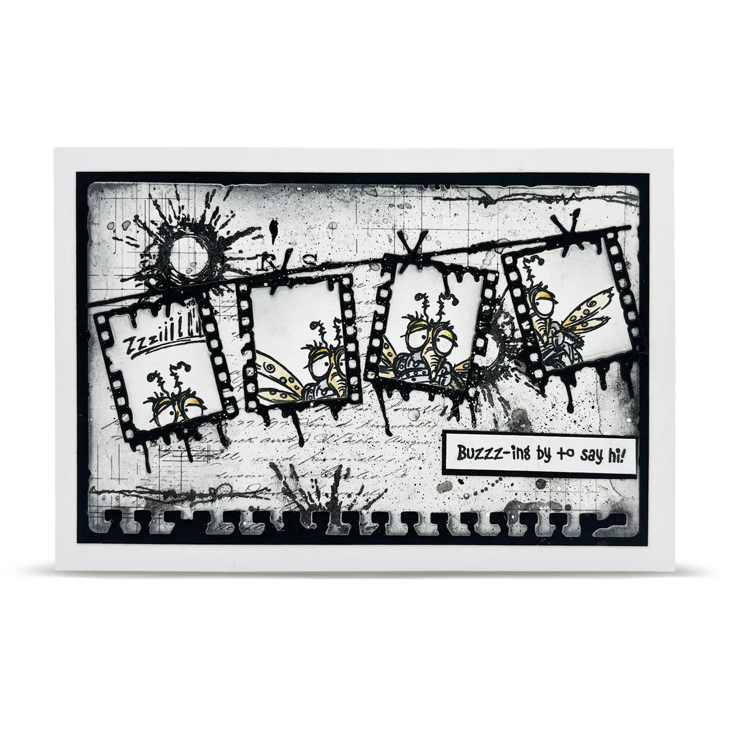 AALL and Create PA-45 Moss Residue Designpapier A4 10 Bogen