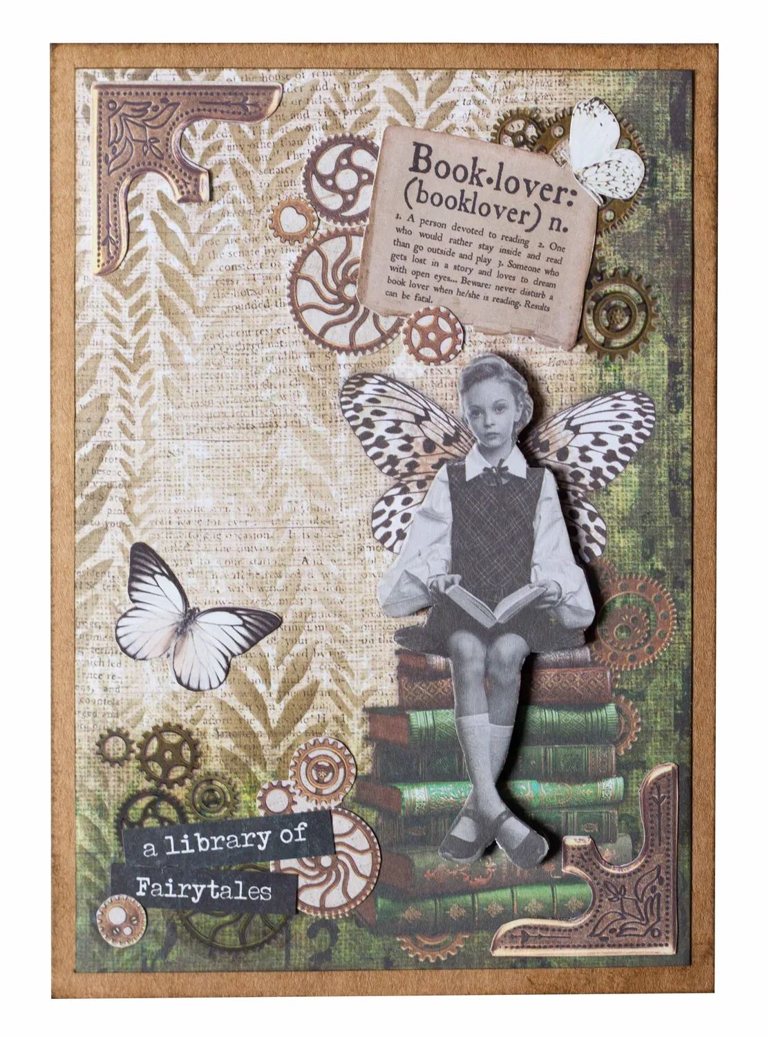 StudioLight Grunge Vintage Roses Stickerrolle 5 Meter Rosen