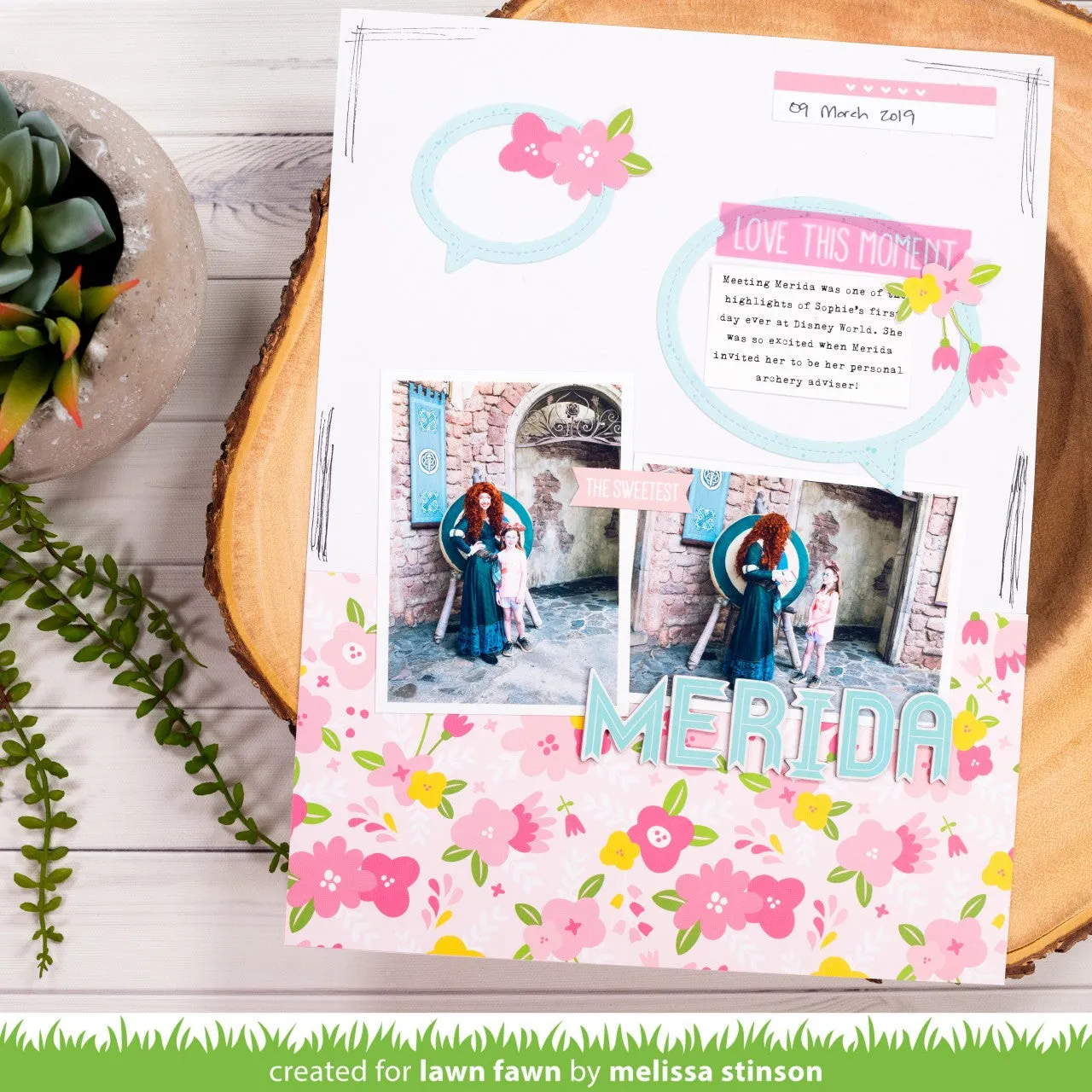 Lawn Fawn Stitched Speech Bubble Frames Stanzen Sprechblasen 3tlg