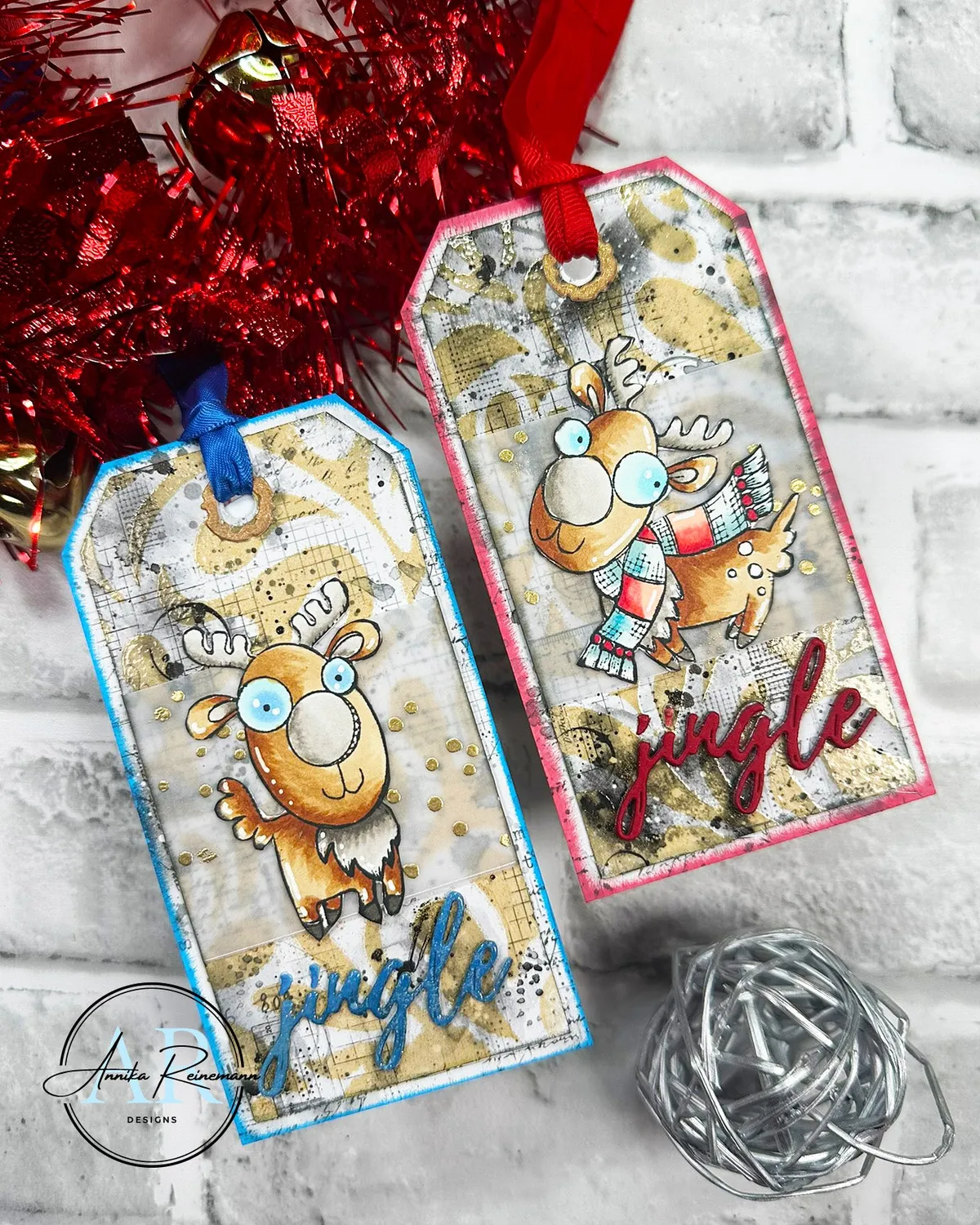 AALL and Create Festive Cheer Stanzschablonen Bundle 3 Dies Weihnacht