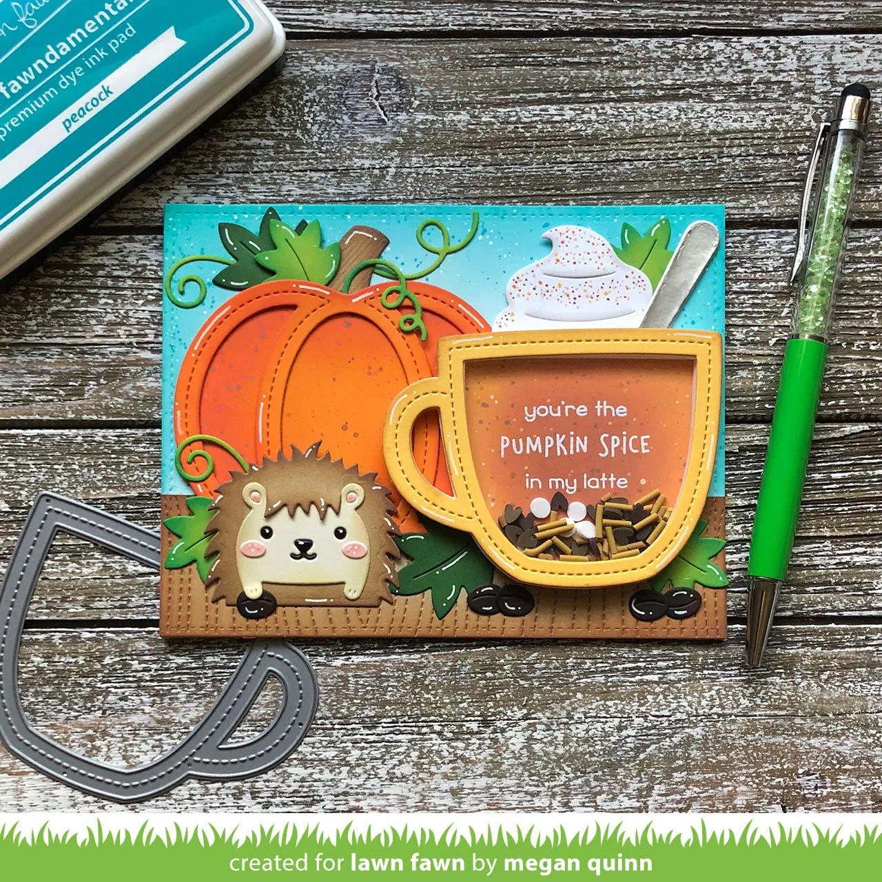 Lawn Fawn Lawn Cuts Stitched Mug Frame Stanzschablonen Tasse