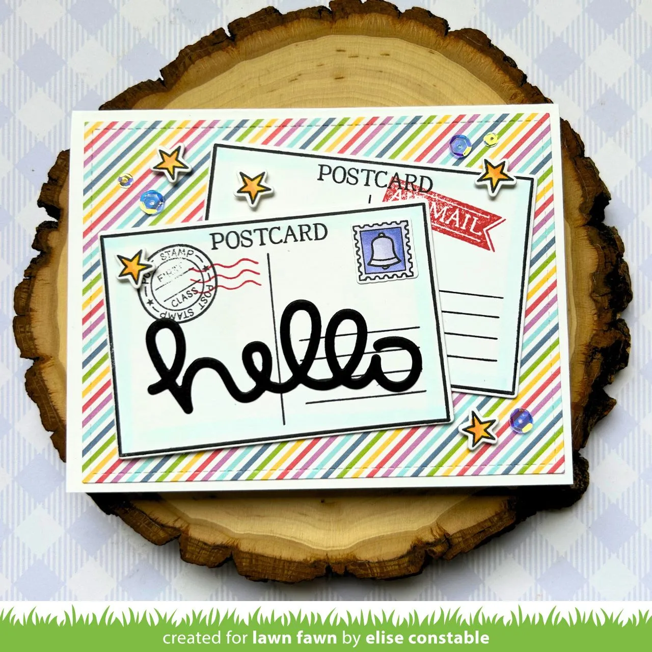 Lawn Fawn You’ve Got Mail Stempelset Post 10-teilig
