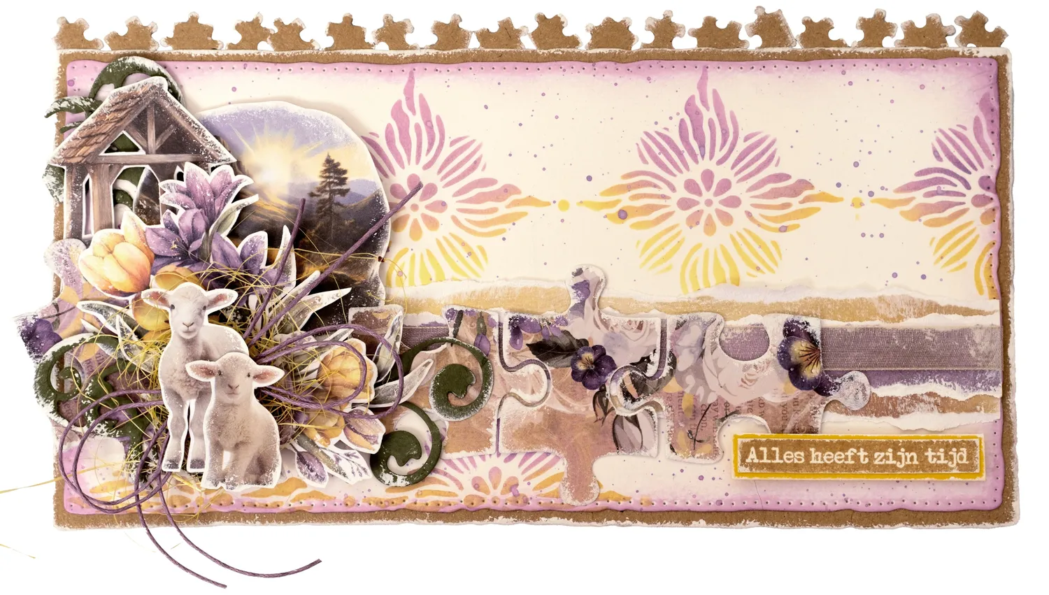 StudioLight Growing Blooming Ter Bemoediging Stempel