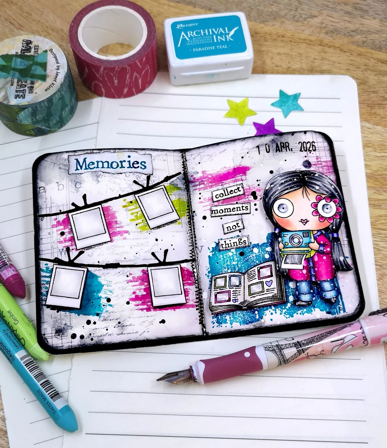 AALL and Create Janet Klein Through the Lens Stempel Bundle 5 Sets