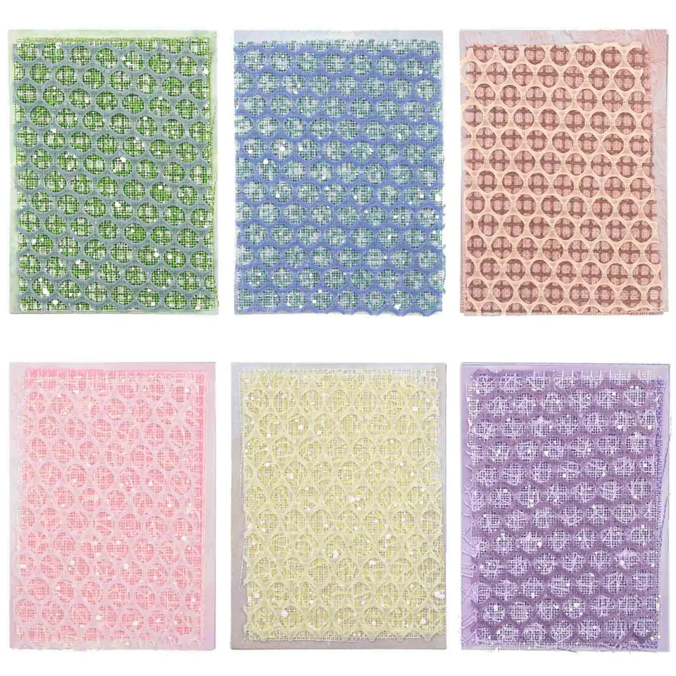 Ieebee Textured Aesthetic Scrapbookpapier 15-teilig