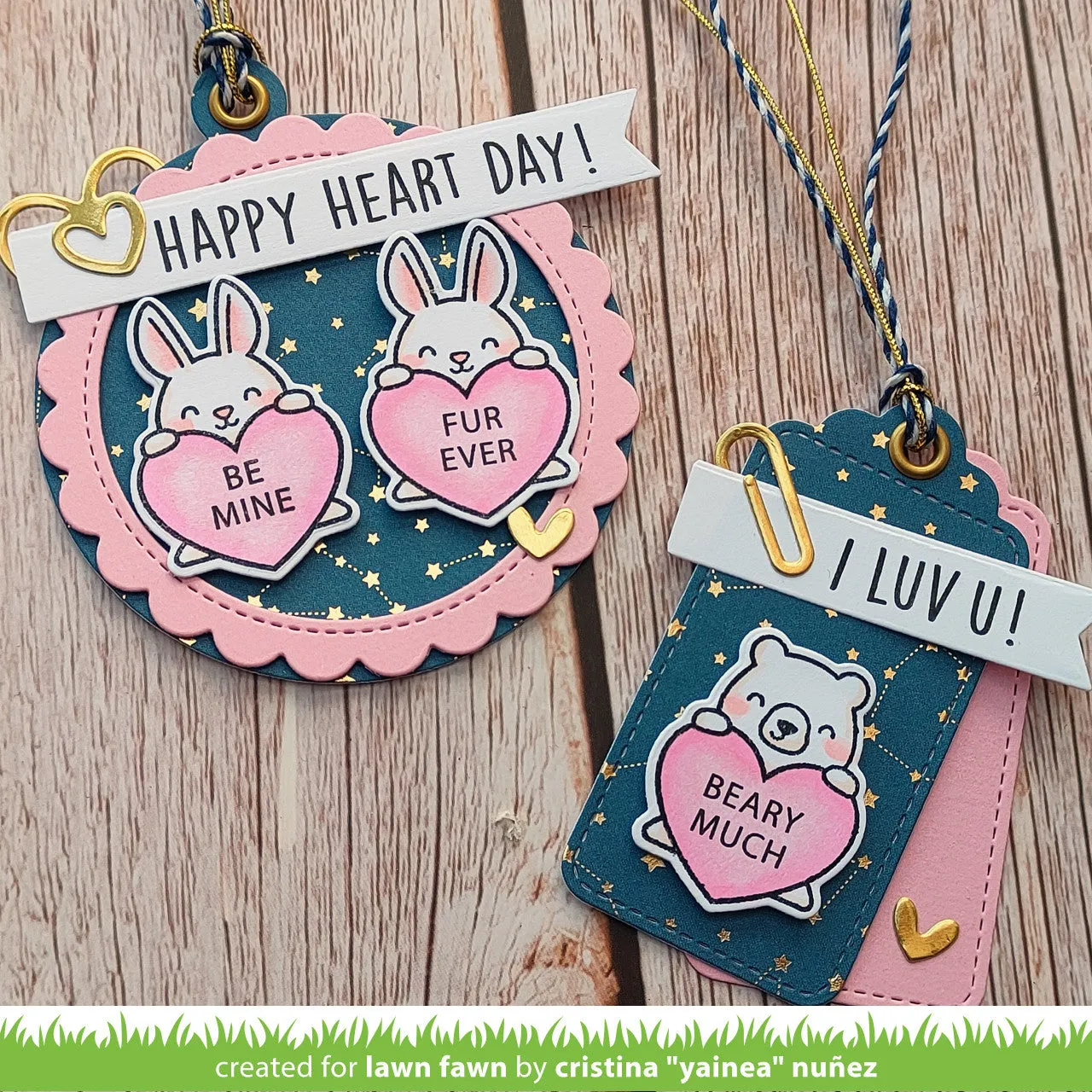 Lawn Fawn Paper Clips Stanzen Set 9-teilig
