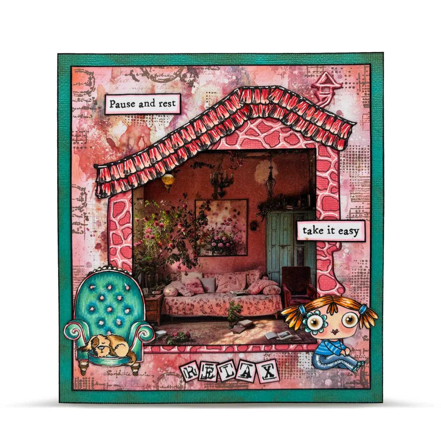 AALL and Create TP-1045 Sugar Delights Stempelset A5 31-teilig