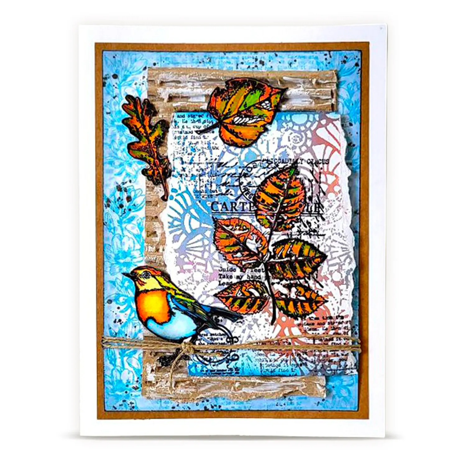 AALL and Create Leaf Happened Stempel Stanzen Bundle A6 Blätter