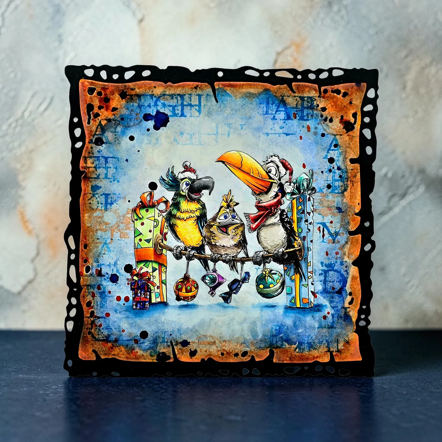 AALL and Create TP-1495 Tweet Treats Stempelset A6 Weihnachten