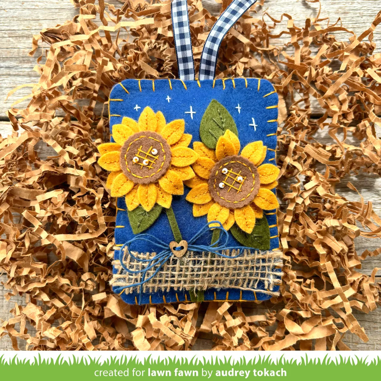 Lawn Fawn Lawn Cuts Sunny Sunflower Stanzen 6-teilig