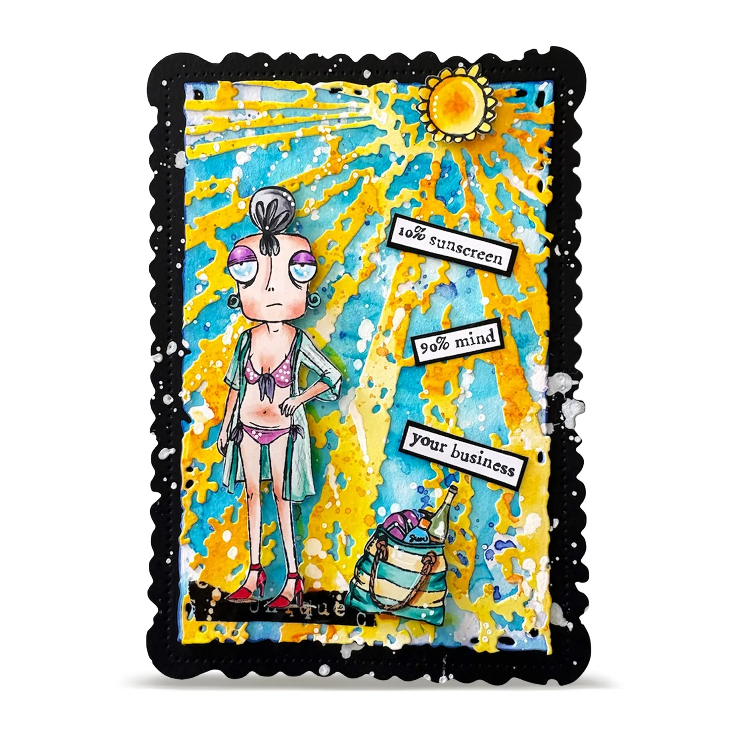 AALL and Create TP-1439 Salty Dee Stempelset A7 klar 7-teilig