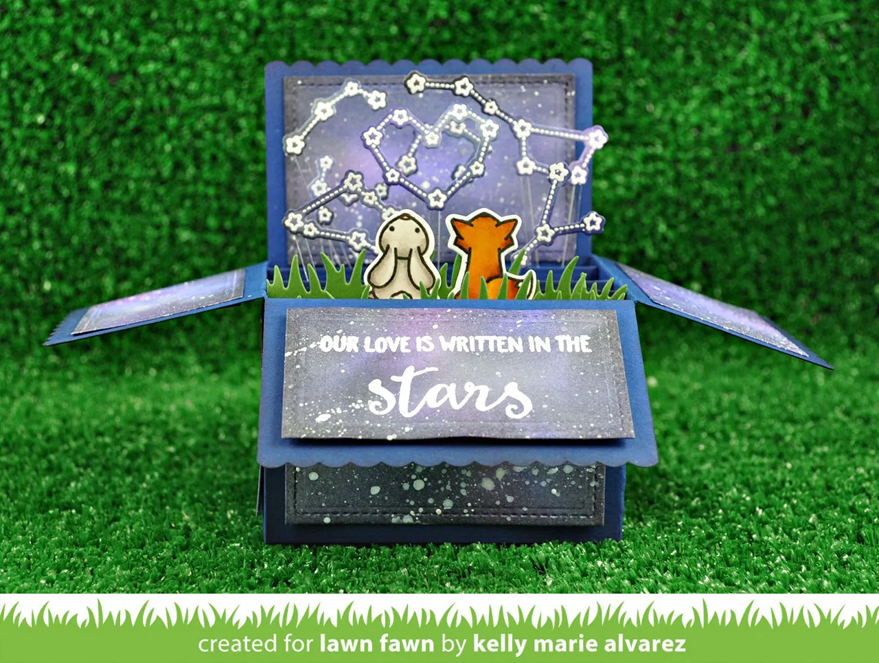 Lawn Fawn Upon a Star LF1408 Stanzschablone
