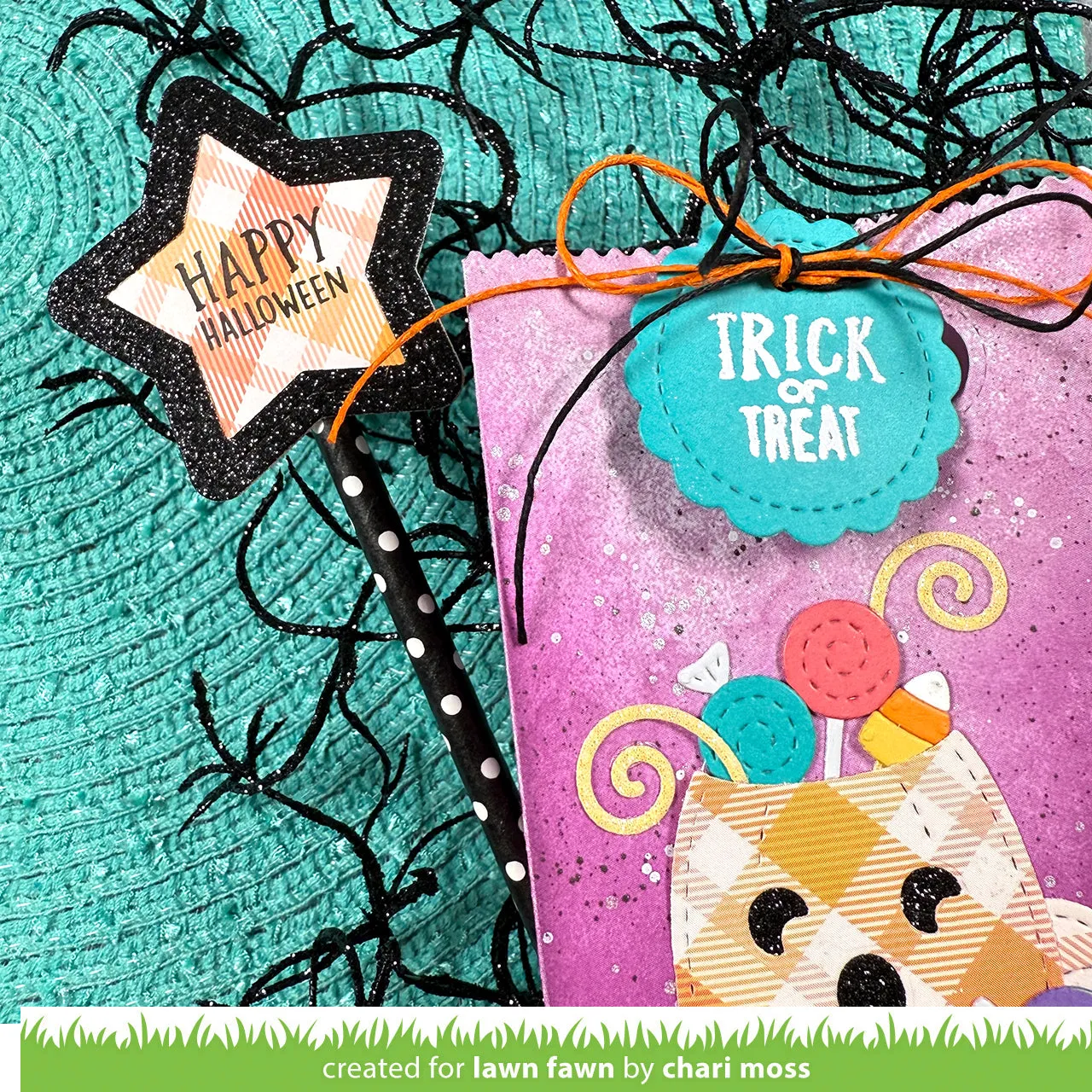 Lawn Fawn Tiny Tag Sayings Fall Clear Stamps LF3862